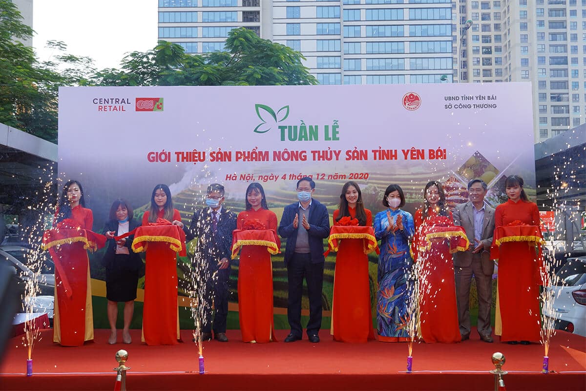 Central Retail to launch the “Week of Yen Bai’s agricultural products” at Hanoi