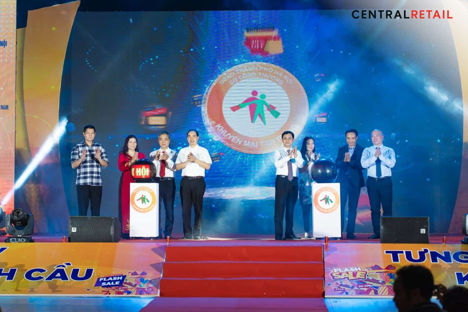 Central Retail in Vietnam attends the Opening Ceremony of the “Hanoi Grand Sales 2023” and the “Consumer Goods and Agricultural Product Promotion Day”