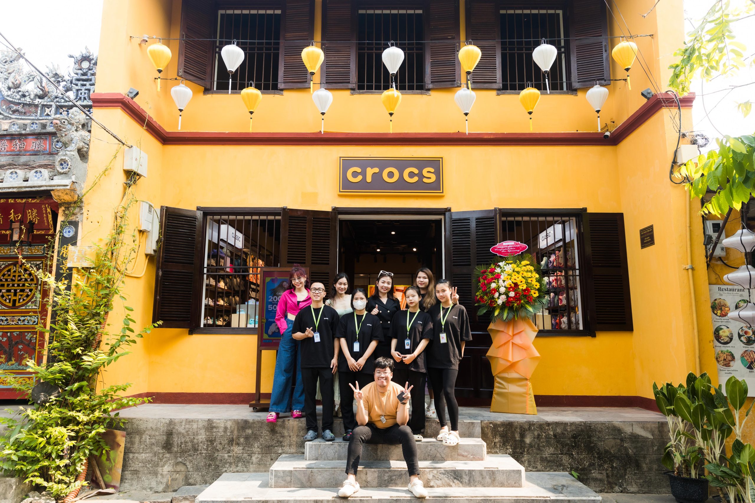 The 50th Crocs store has officially opened in Hoi An Ancient Tower