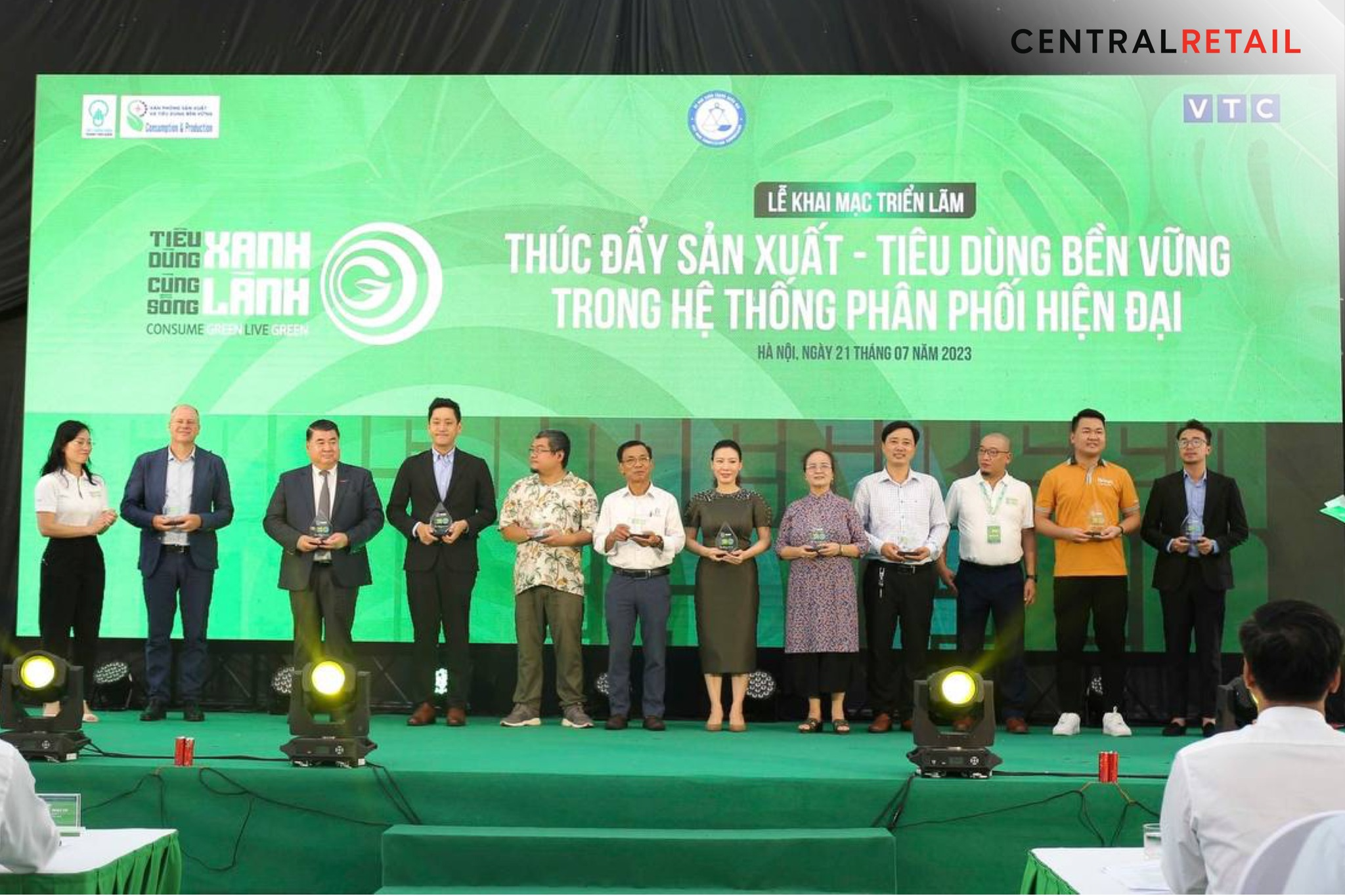 Central Retail in Vietnam attends the kick-off ceremony for the event “Promoting Sustainable Production and Consumption in the Modern Distribution System”