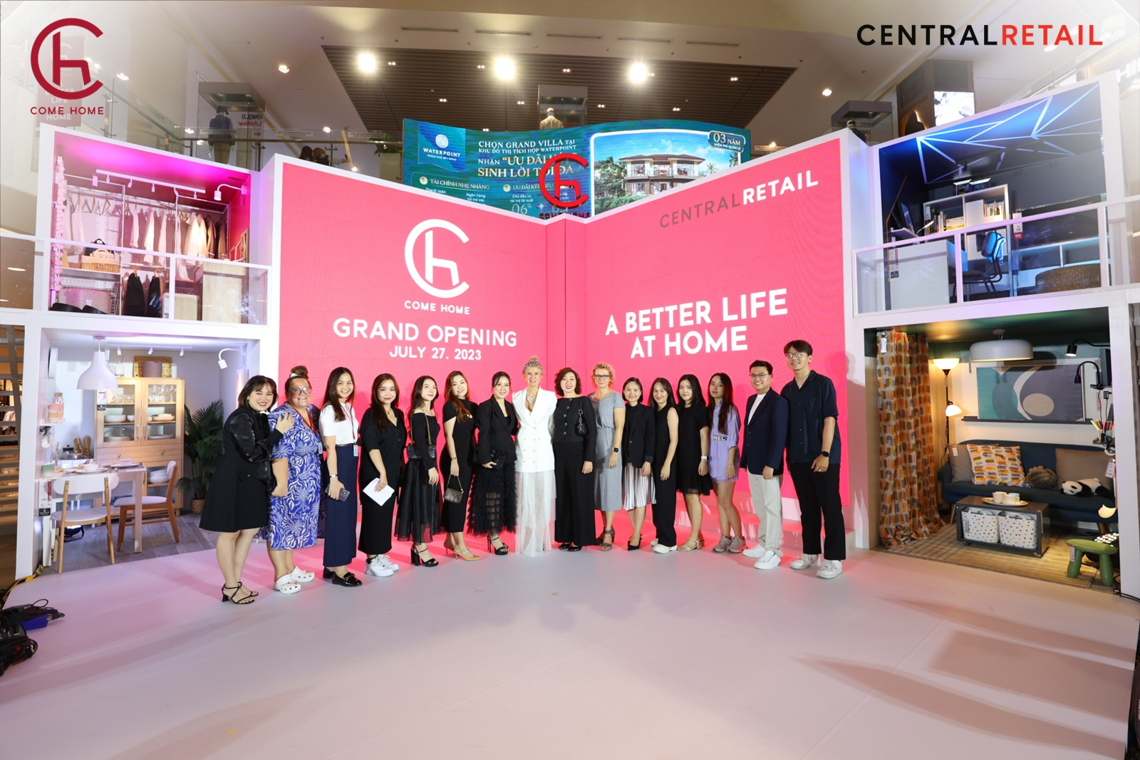 Central Retail tại Việt Nam tổ chức sự kiện khai trương công bố thương hiệu mới nhất của Tập đoàn – COME HOME Việt Nam