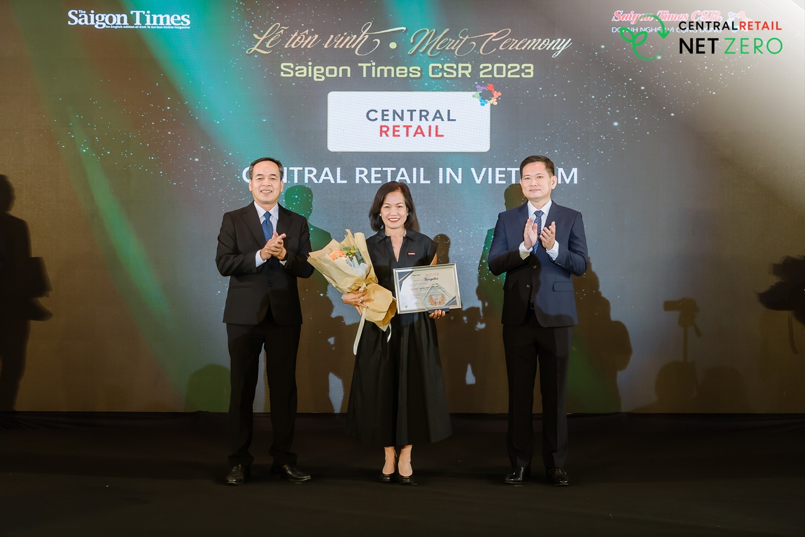Central Retail in Vietnam was awarded the Saigon Times CSR 2023 Certificate of Recognition for the “Enterprise for the Community in 2023”