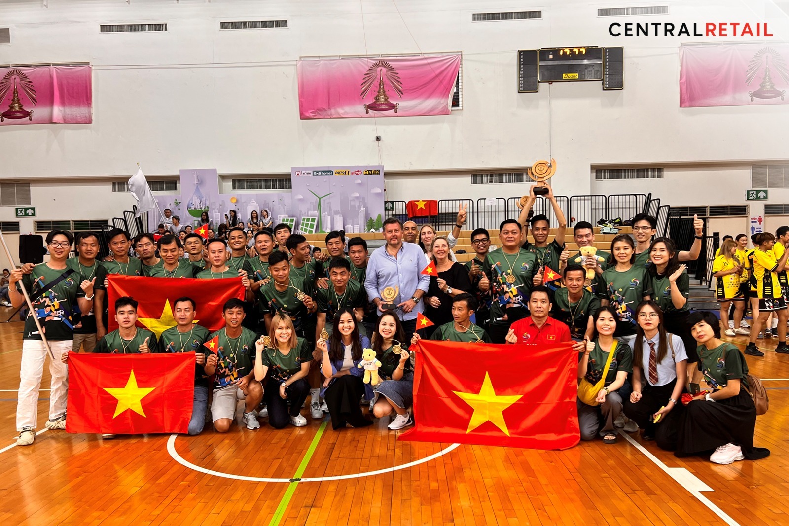 Central Retail Vietnam participates in the Central Group I-CARE Games 2023