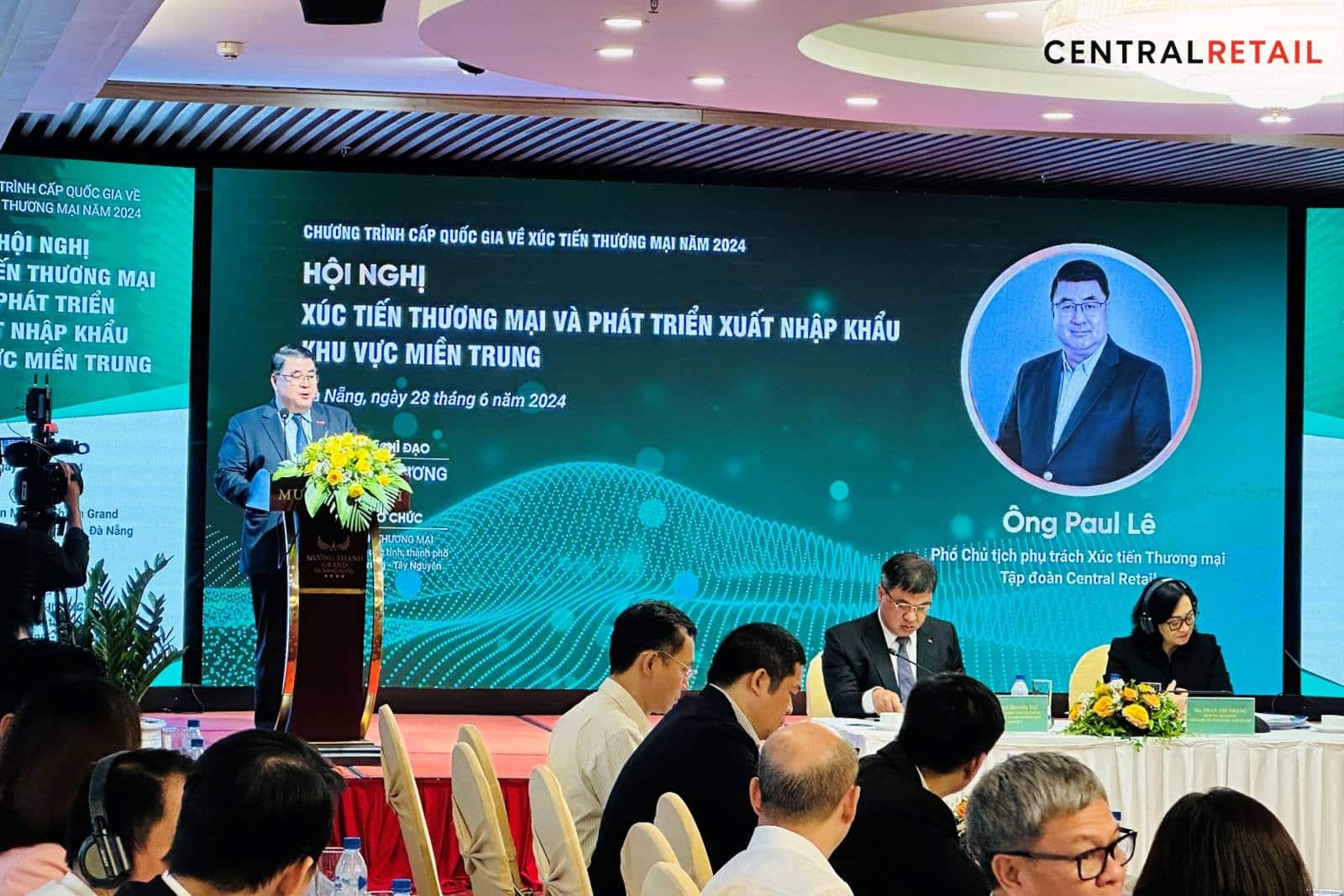 Central Retail Việt Nam tham dự Hội nghị Xúc tiến Thương mại và Phát triển Xuất nhập khẩu Khu vực miền Trung tại Đà Nẵng