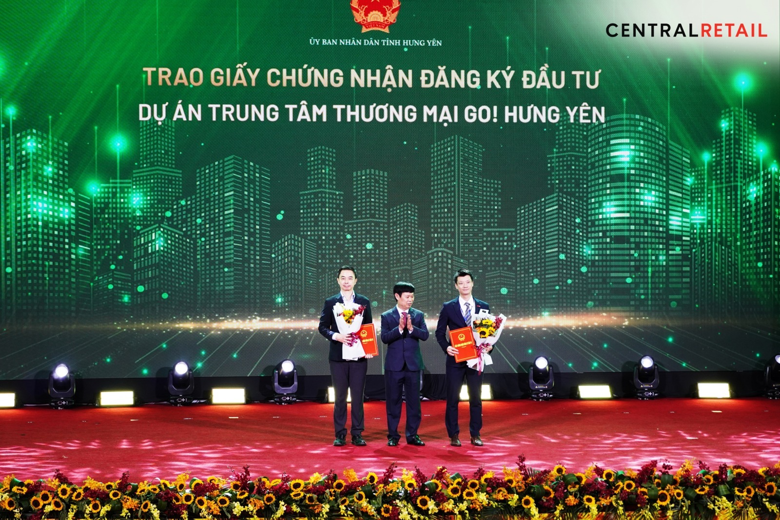 Central Retail Việt Nam vinh dự nhận “Quyết định phê duyệt đầu tư và vận hành GO! Hưng Yên”