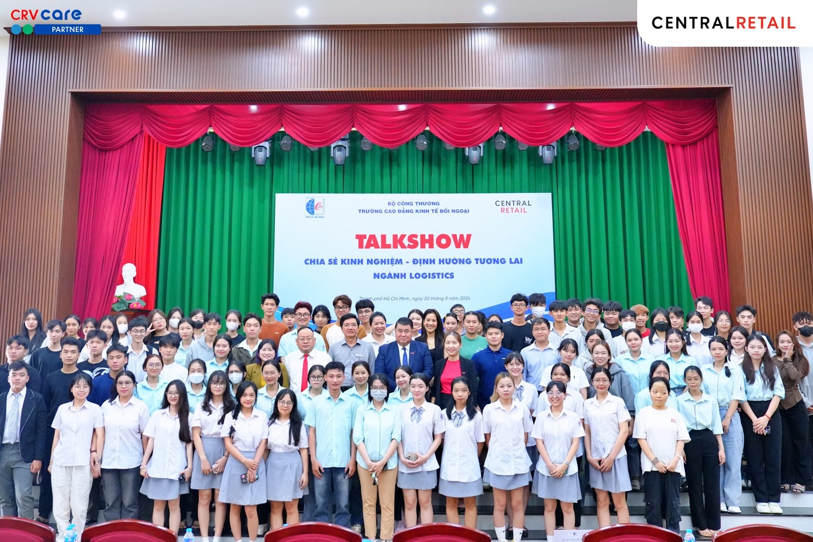 Đại diện Tập đoàn Central Retail Việt Nam tham dự talkshow “Chia sẻ kinh nghiệm – Định hướng tương lai ngành Logistics”