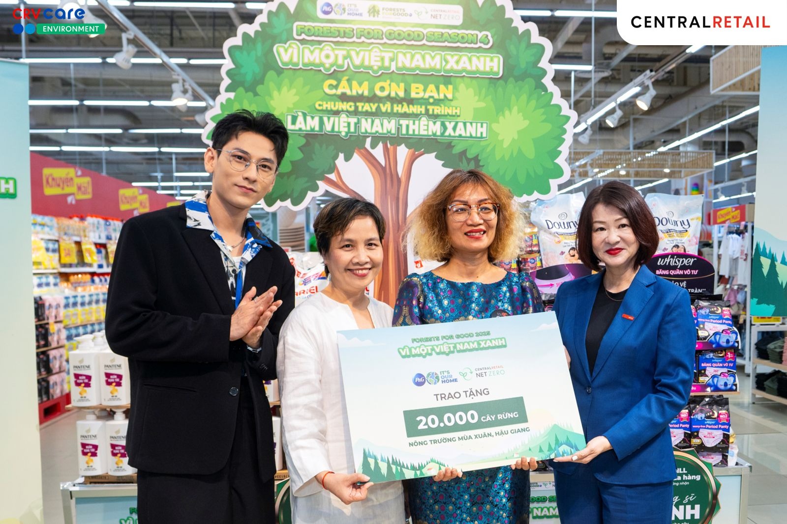 P&G, Central Retail Launch “Forests for Good” 2025: Aiming to plant 35,000 Trees Across Vietnam in 3 years